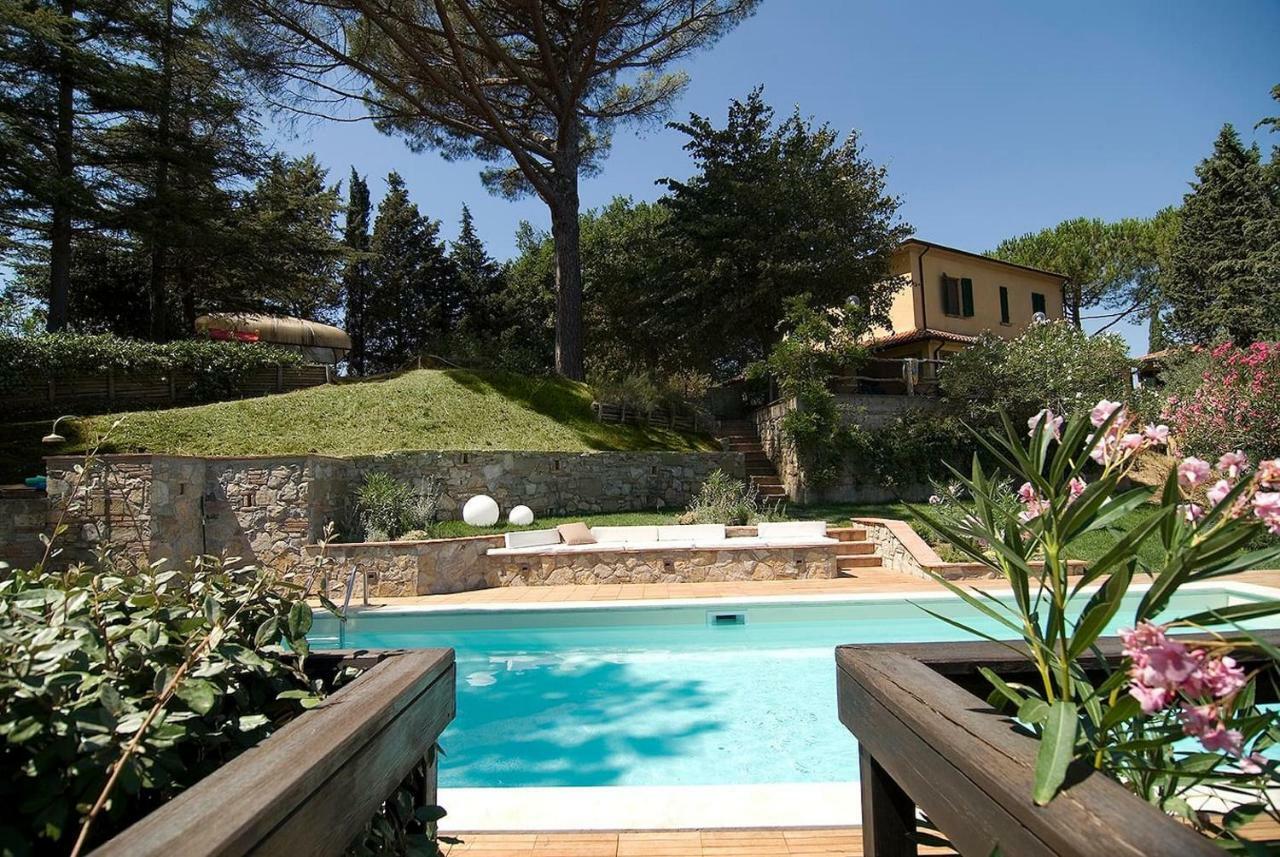 Lorenzana Stunning Country House Overlooking Tuscany Hills מראה חיצוני תמונה